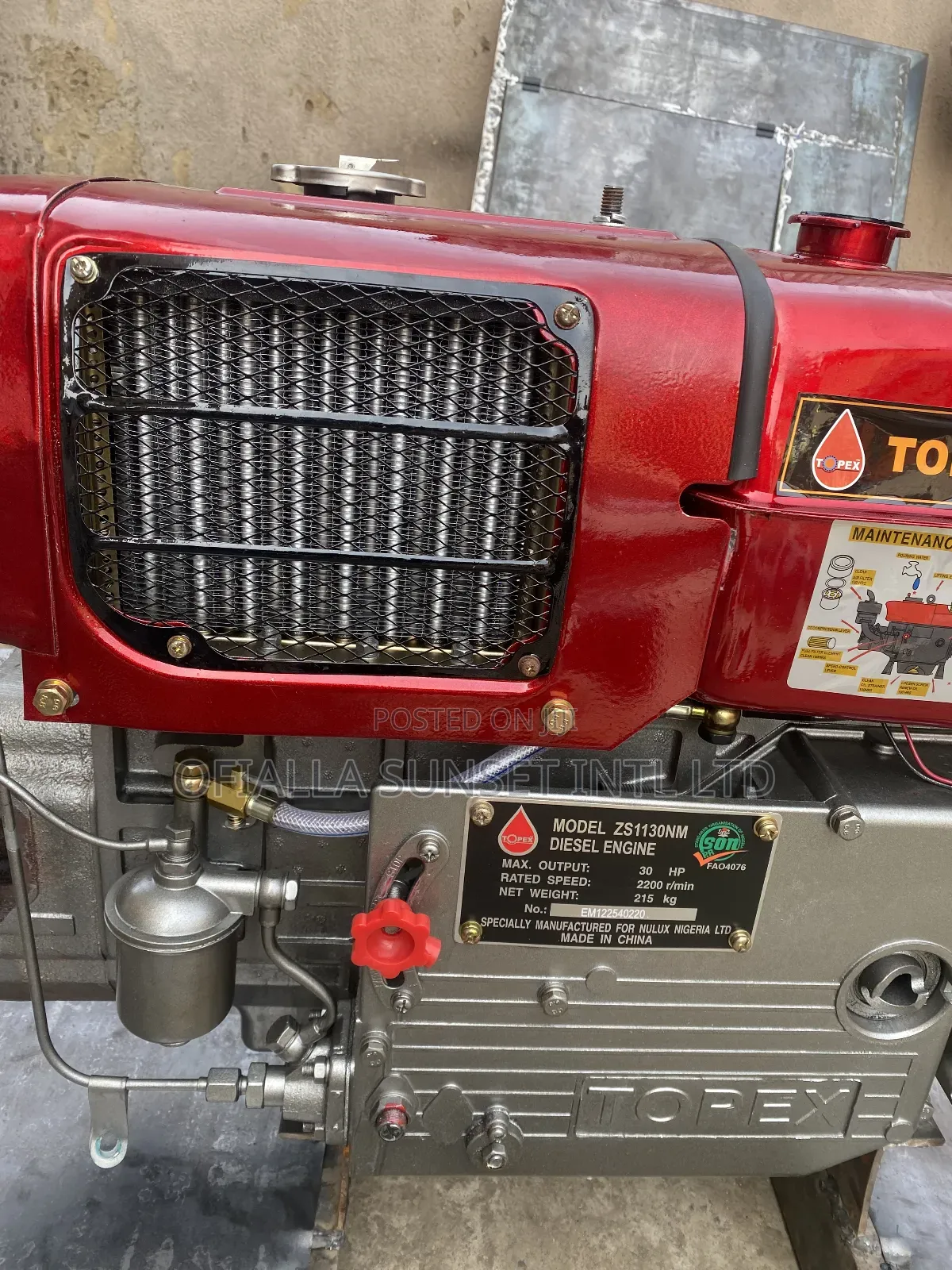 1130 Topex Generator Engin
