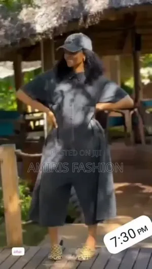 Jean Bagi Short Jumpsuit