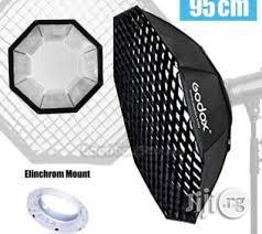 Octagonal Softbox 95cm With Grid