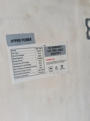15kwh Hyper Solar Lithium Ion Battery