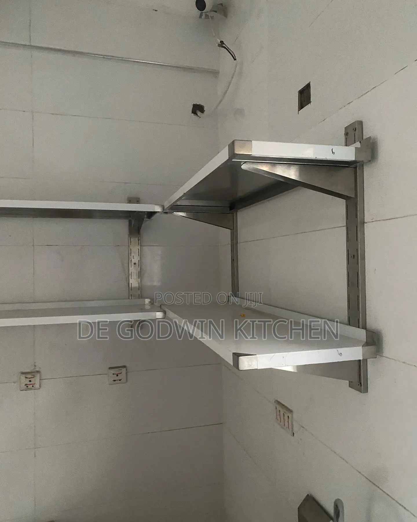 4ft Double Wall Hanging Shelve