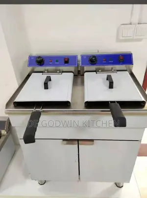 Standing 2tank 2basket Electric Deep Fryer