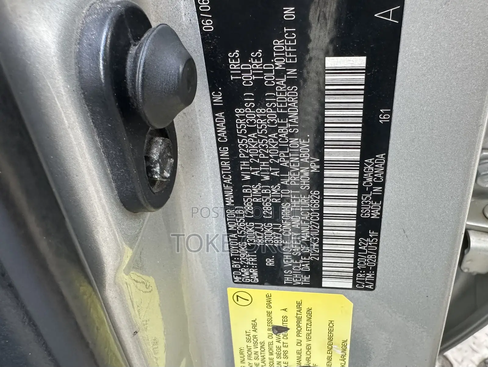 Lexus RX 350 2007 Silver