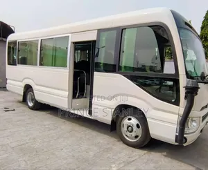 New Toyota Coaster 2025 White