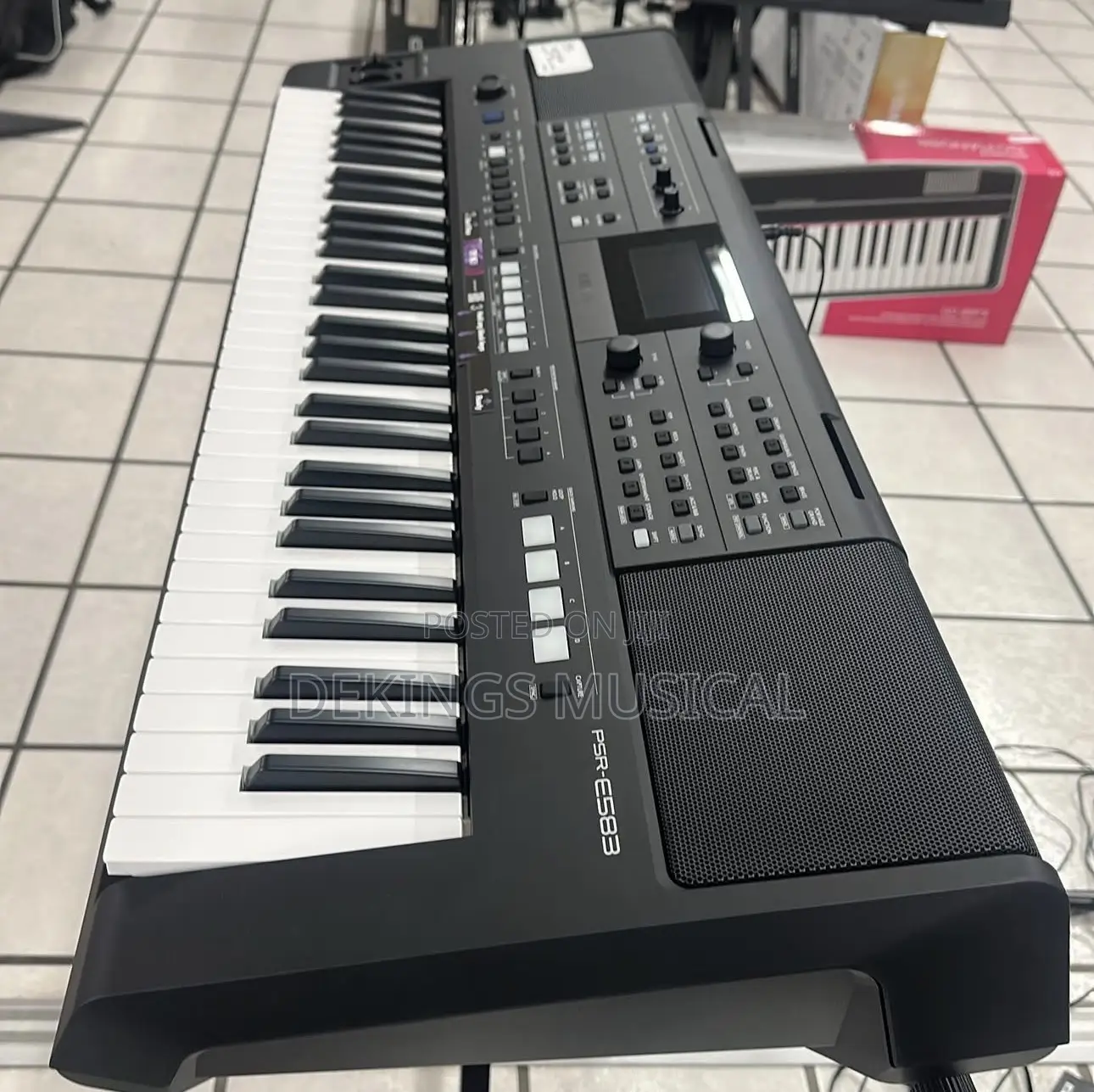 New Yamaha PSR-E583 61-Key Touch-Sensitive Portable Arranger Keyboard