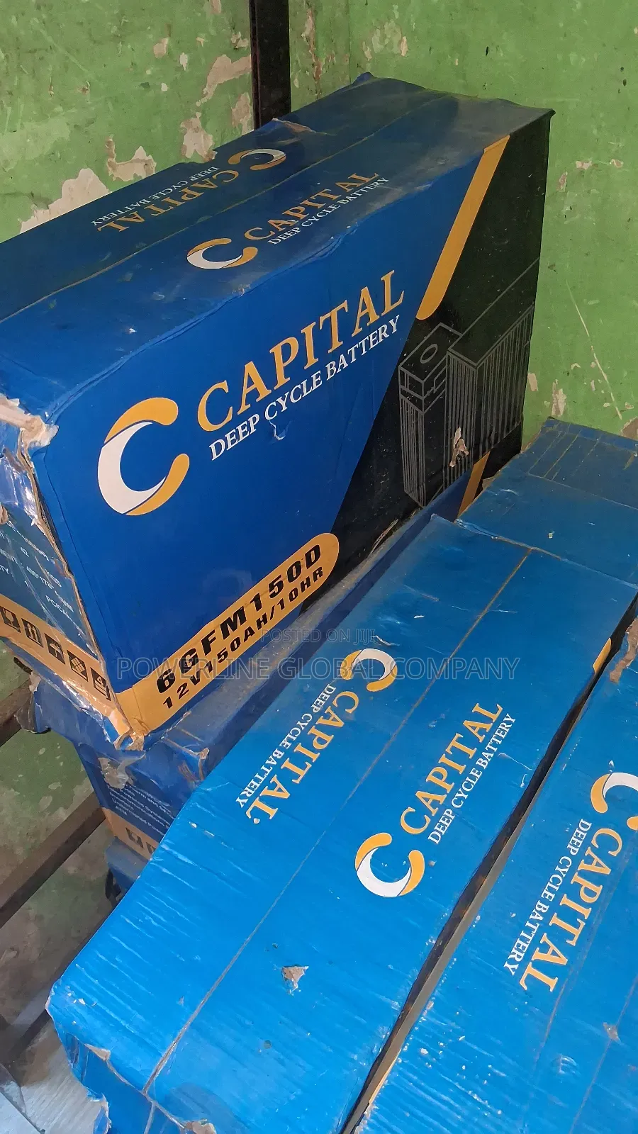150w Solar Battery for Solar Installation Get From Powerline Global