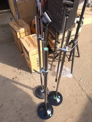 Roundbase Mic Stand Available
