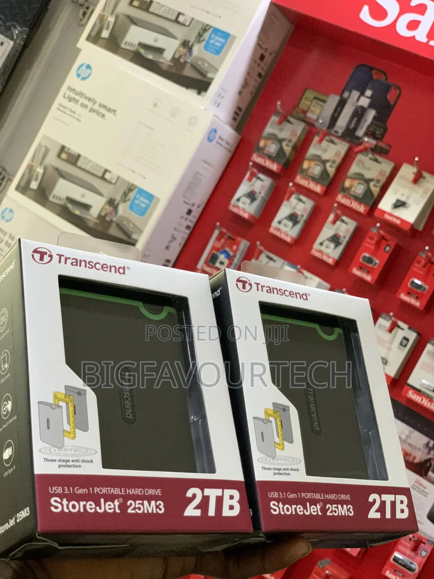 Transcend 2tb External Hard Drive
