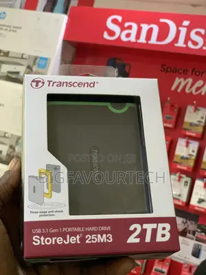 Transcend 2tb External Hard Drive