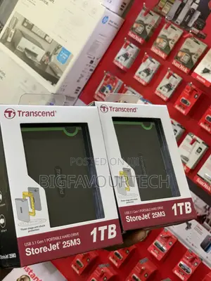 Transcend 1tb Usb 3.0 Portable External Hard Drive