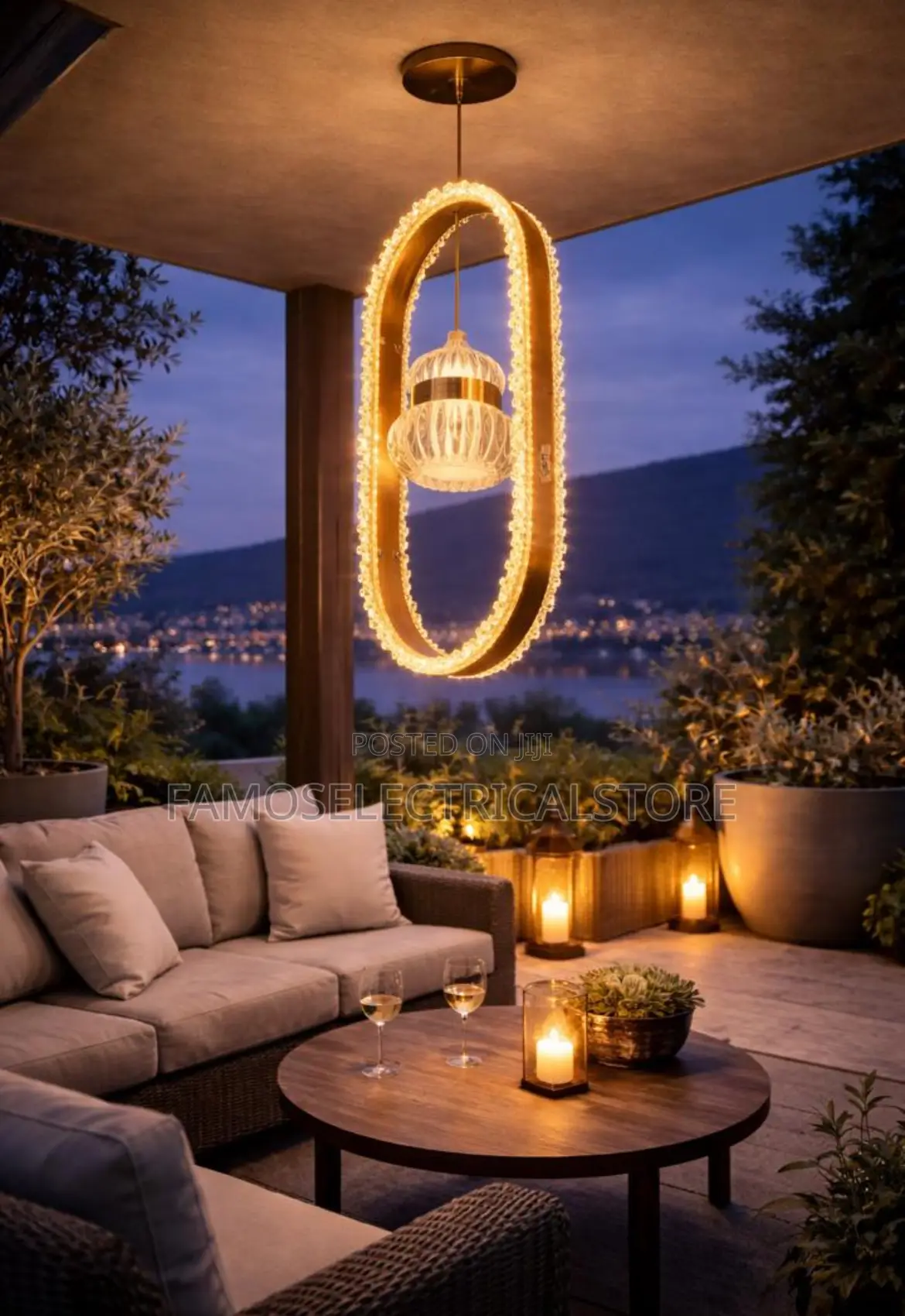 Ceiling Mounted Single Drop Light