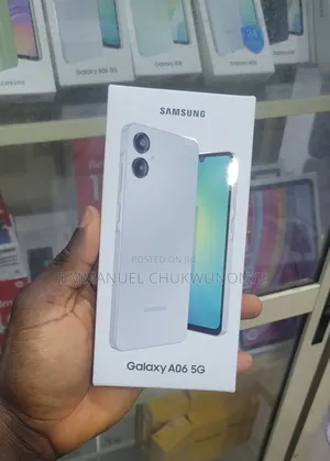 New Samsung Galaxy A06 64 GB Black