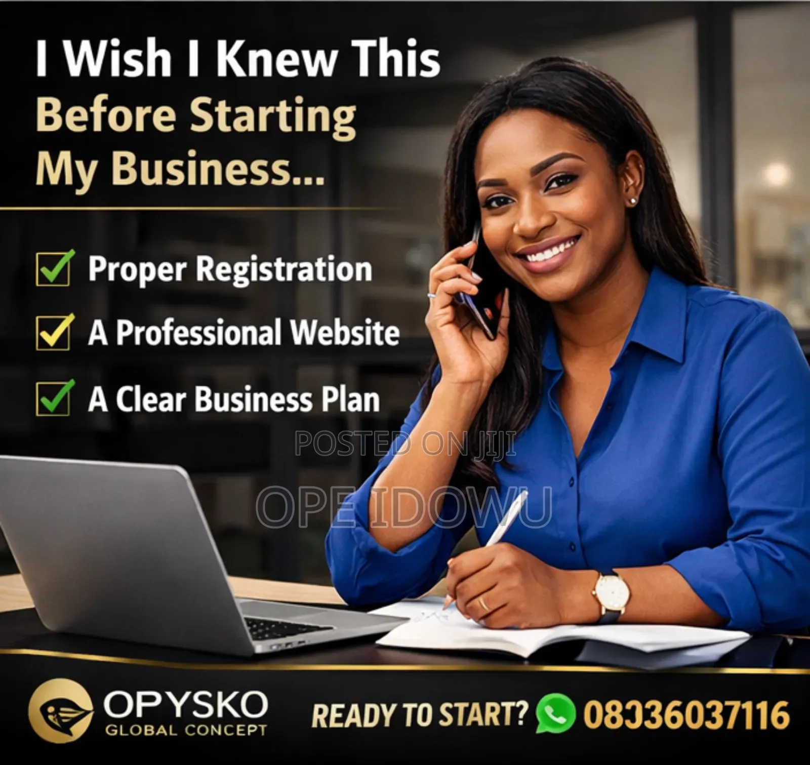 Register Your Company Get a Website + Business Plan