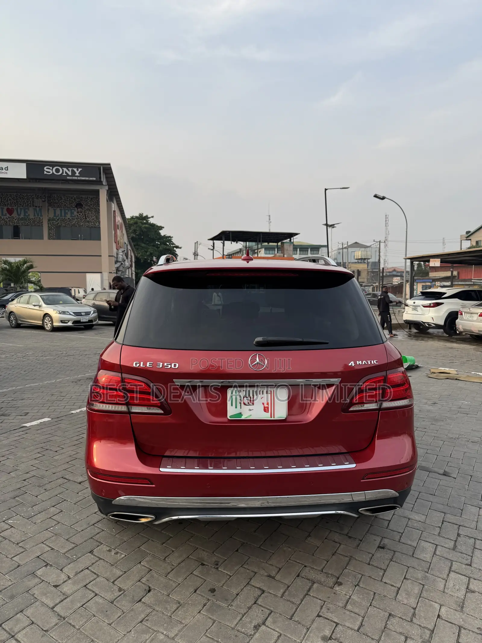 Mercedes-Benz GLE-Class 2016 Red