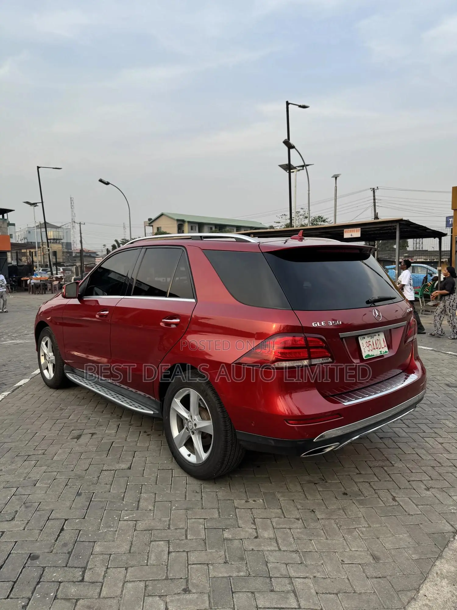 Mercedes-Benz GLE-Class 2016 Red