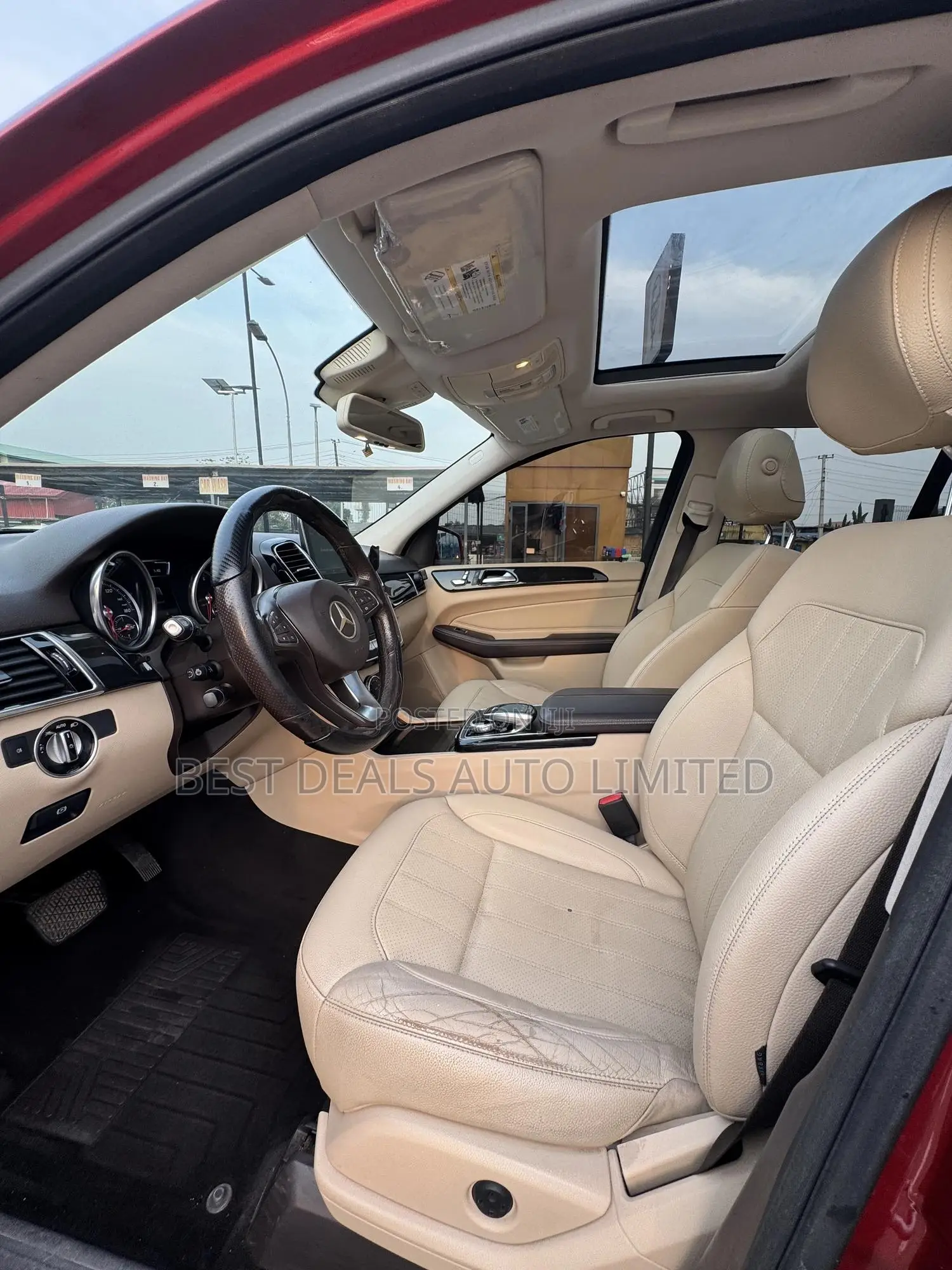 Mercedes-Benz GLE-Class 2016 Red
