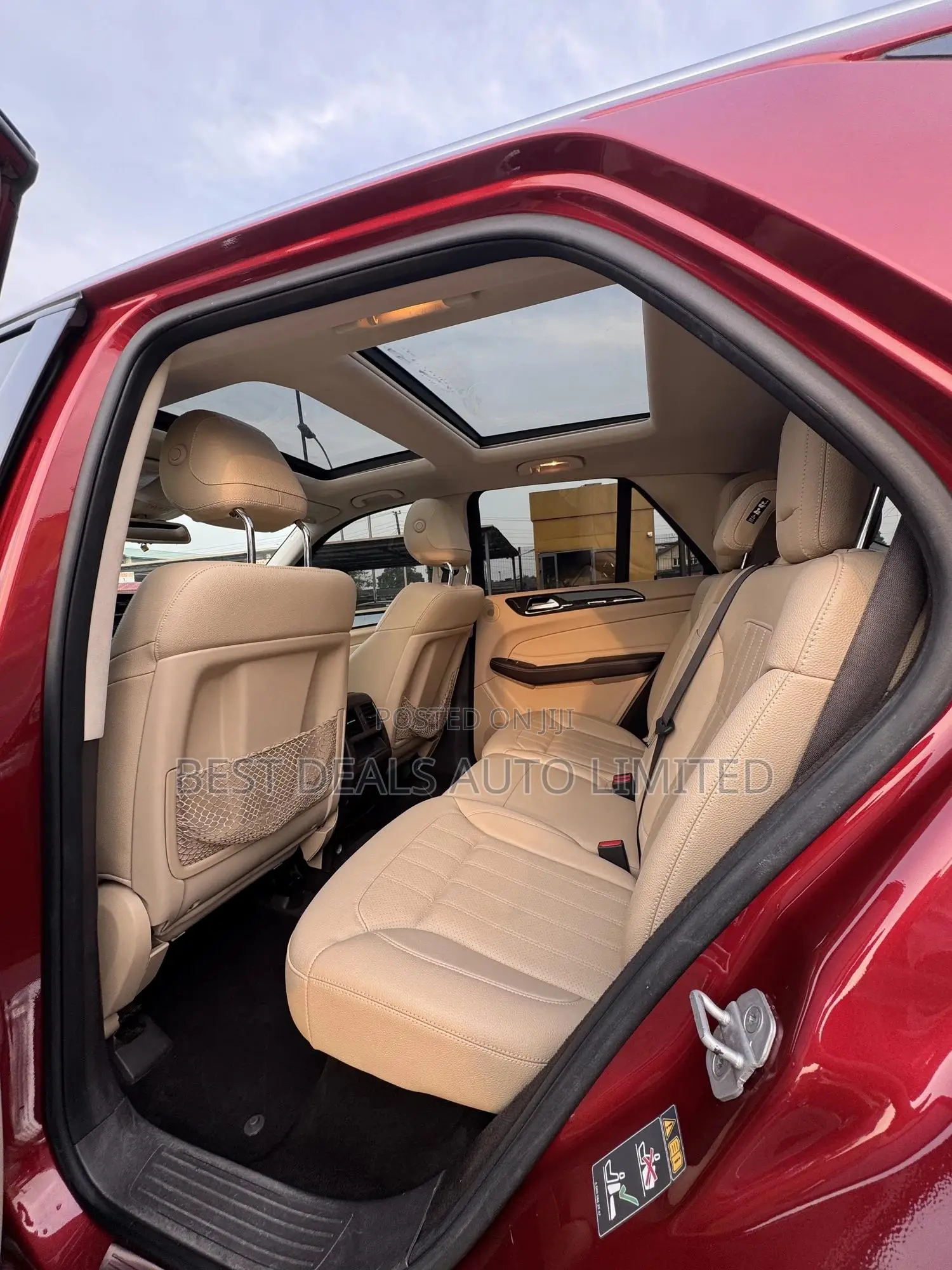 Mercedes-Benz GLE-Class 2016 Red