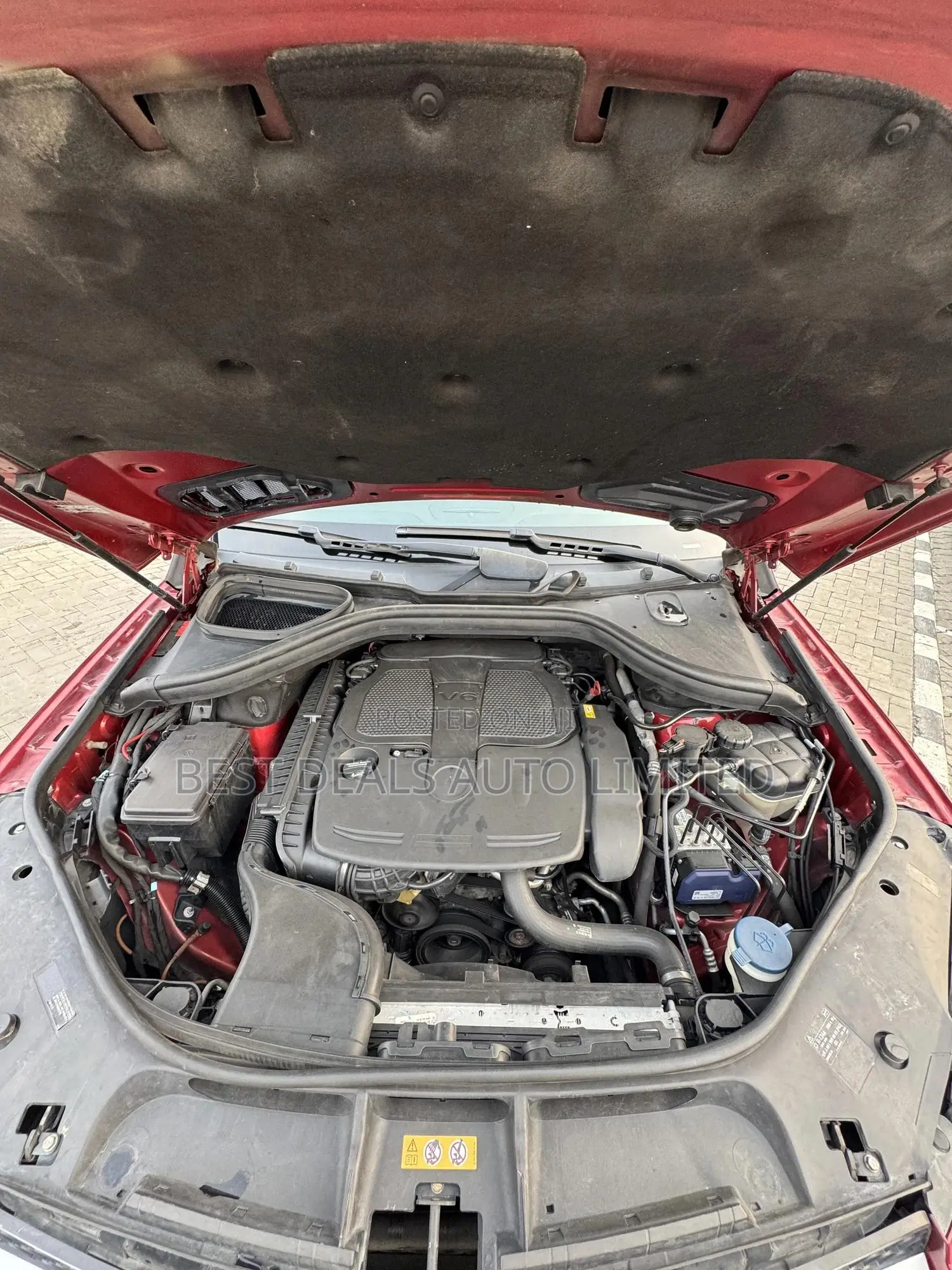Mercedes-Benz GLE-Class 2016 Red