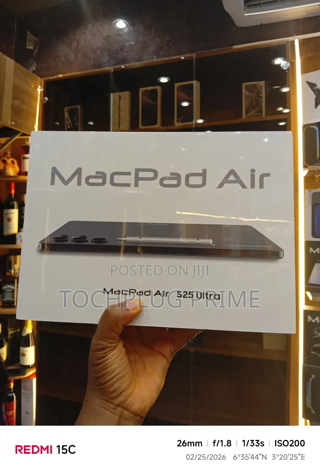New MacPad Air S25 Ultra 1 TB Black