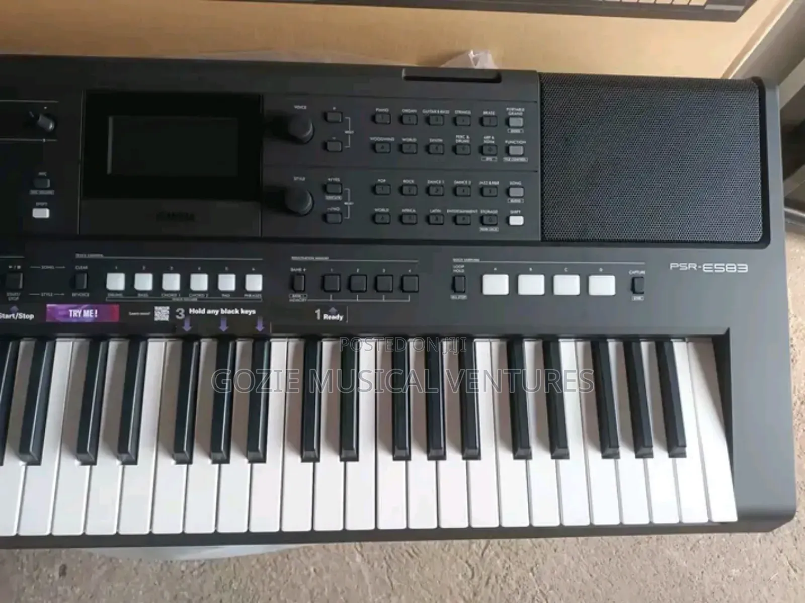 Original Yamaha Keyboard PSR E 583 With Amazing Sound