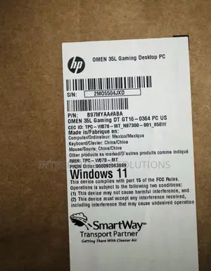 New Desktop Computer HP Omen 30L 16GB AMD Ryzen SSD 1T