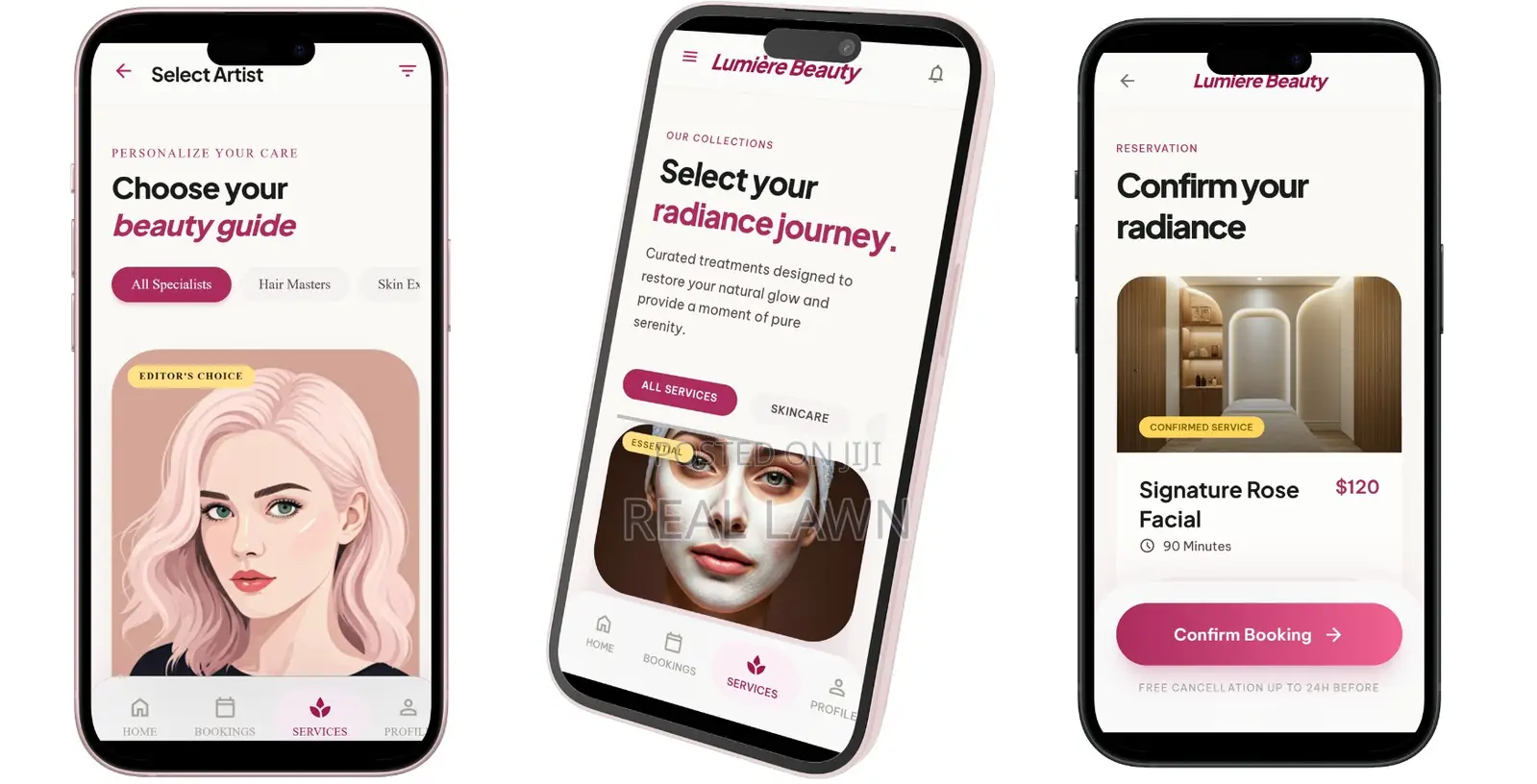 Android Booking App For Salons, Spas Beauty Businesses