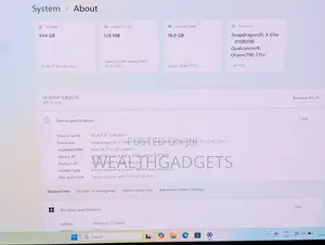 Laptop Dell XPS 13 16GB Qualcomm Snapdragon X Elite SSD 1T