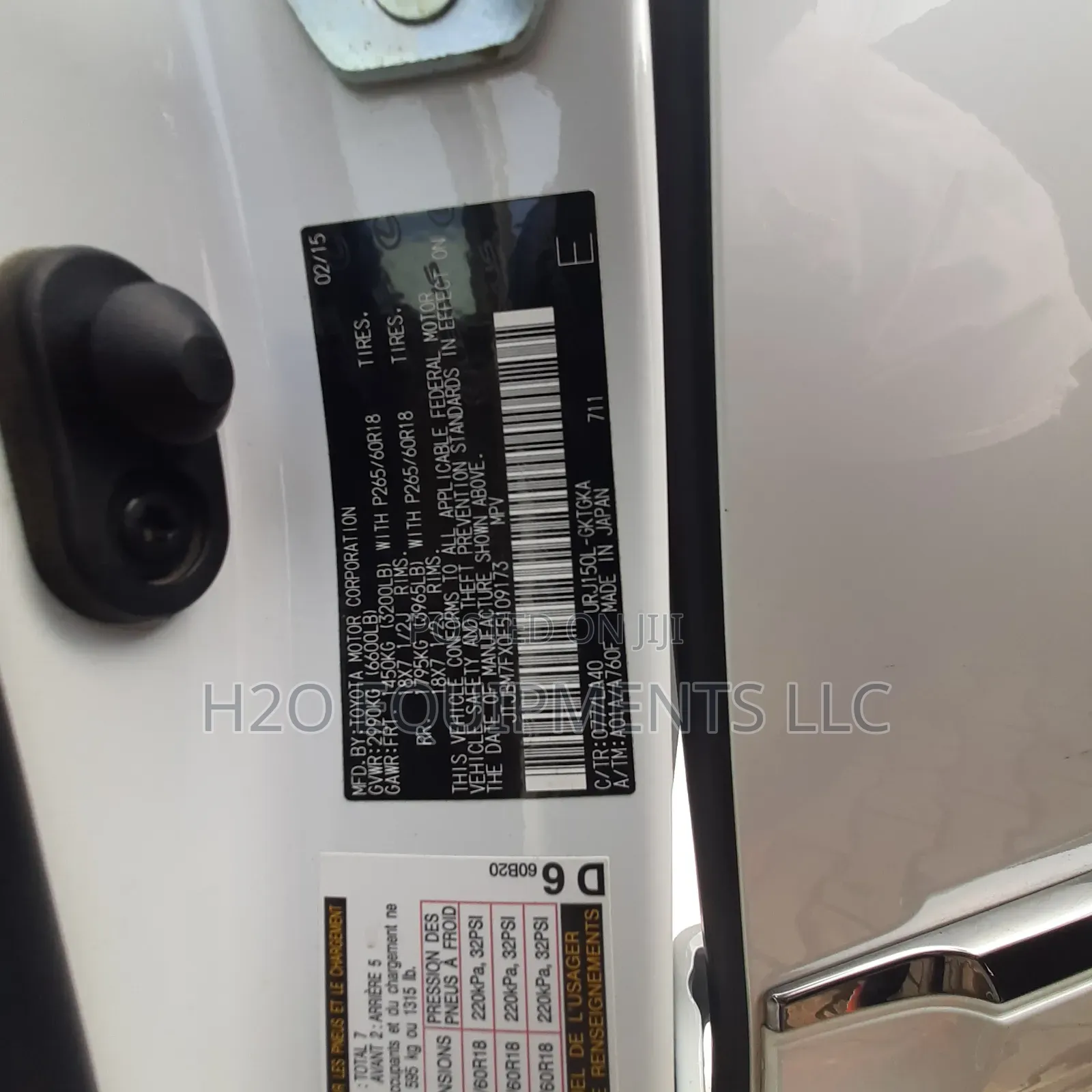 Lexus GX 460 Base 2015 White