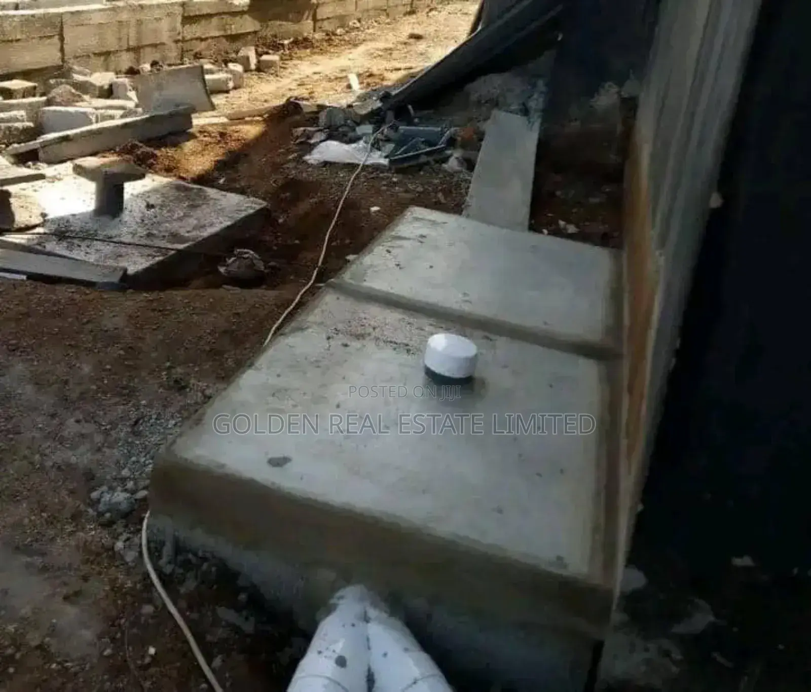 Biofill Toilet Digester Construction