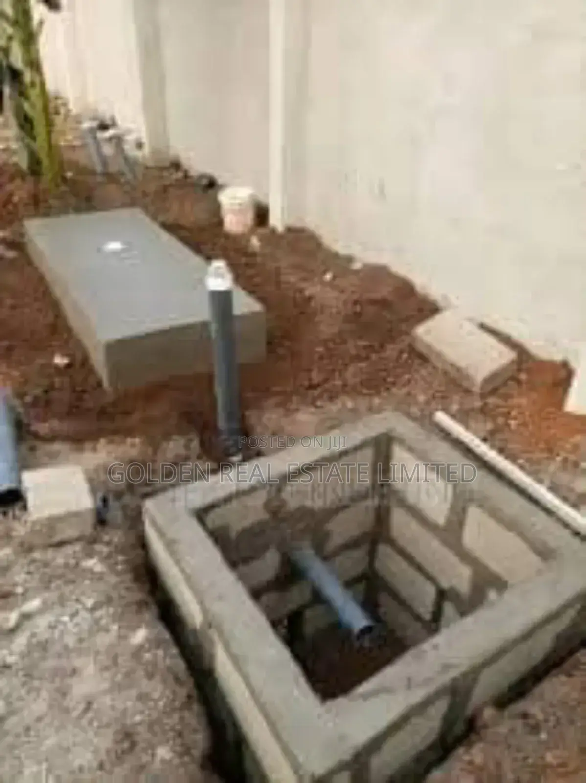 Biofill Toilet Digester Construction