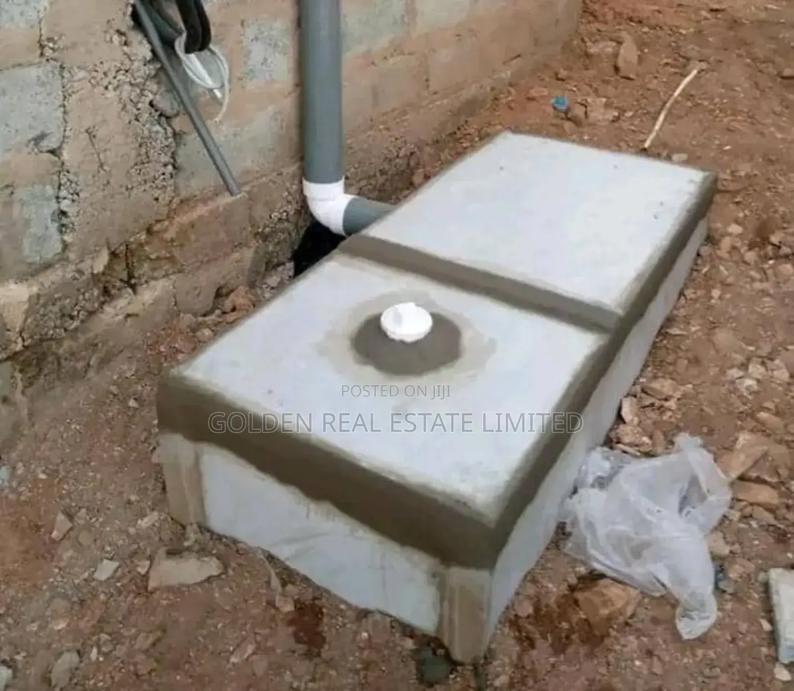 Biofill Toilet Digester Construction