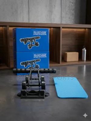 “Portable Trainer Wheel – Ab Roller for Core Fitness Training”