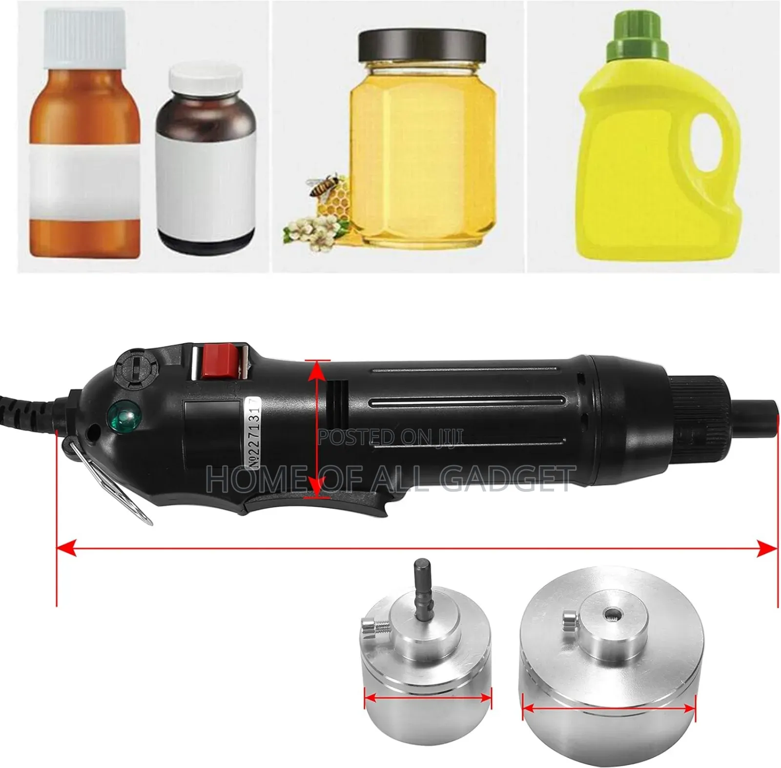 Hand Held Bottle Capping Machine Bottle Cap Sealer Cap Locking