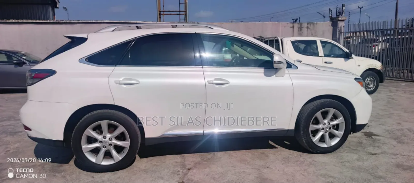 Lexus RX 2011 White