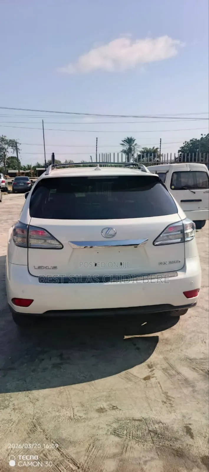 Lexus RX 2011 White