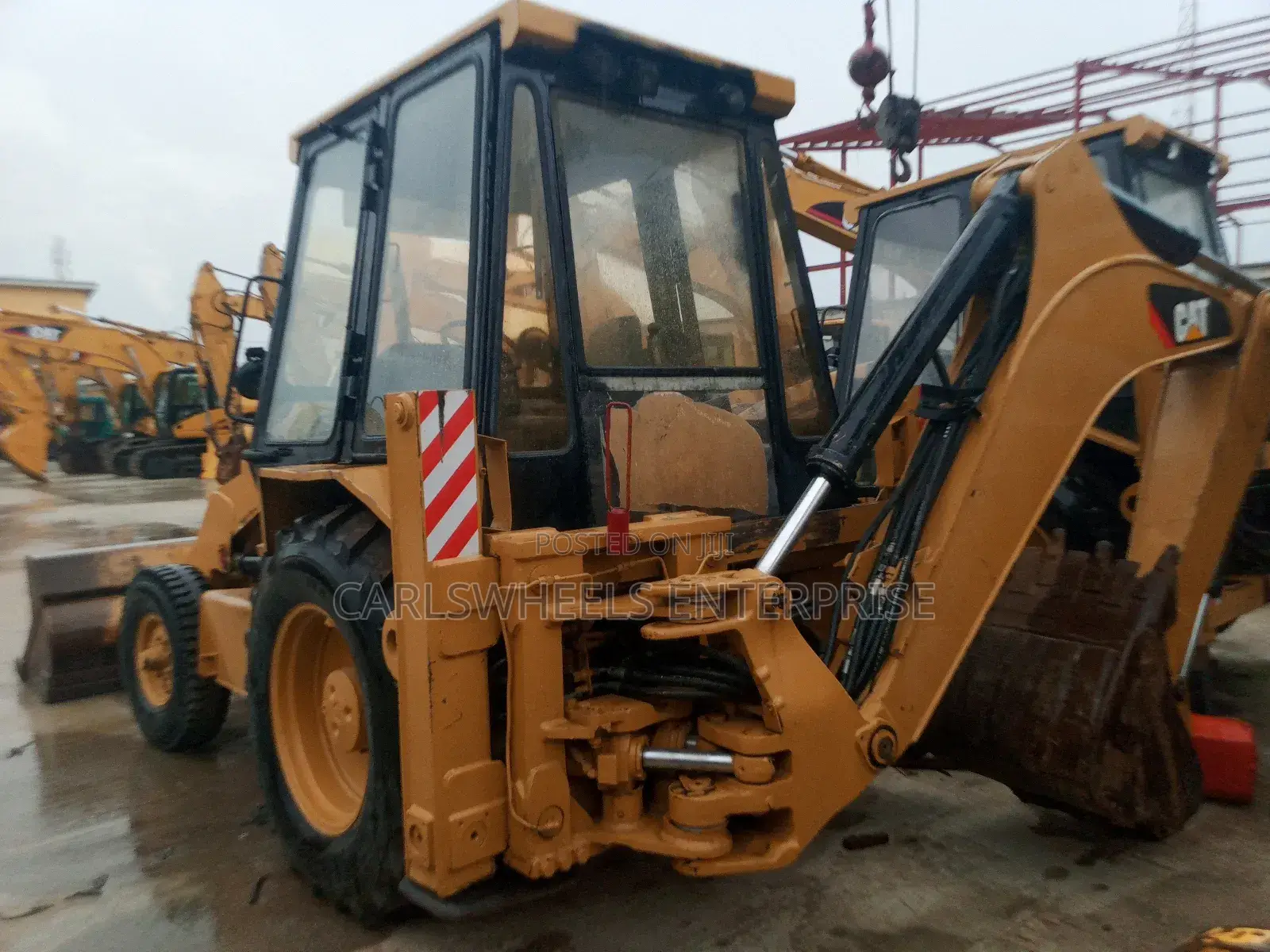 424b Foreign Used Caterpillar Backhoe.