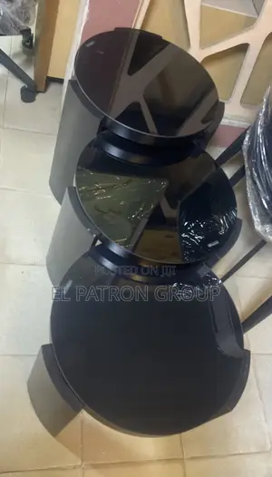 3 Step Glass Table