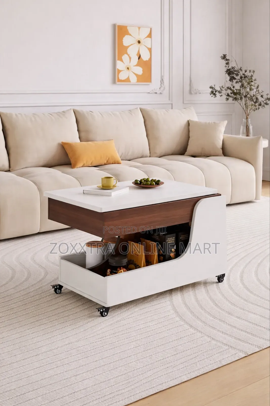 Adjustable Centre Table