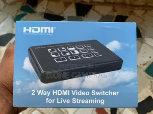 2 Way Hdmi Video Switcher for Live Streaming With 2 Output
