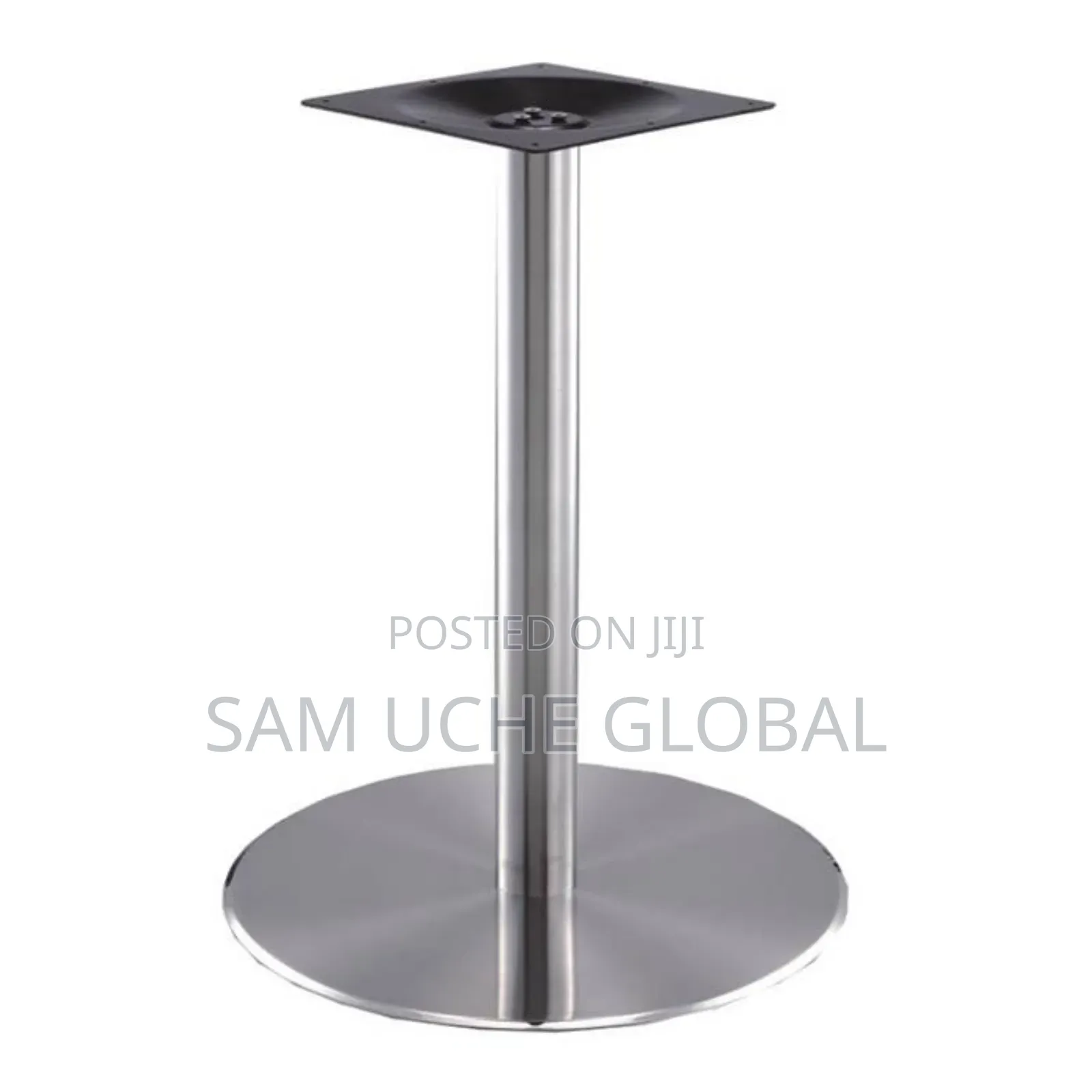 Table Legs Double Stainless and Black Colour