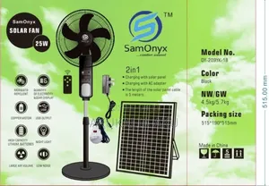 Solar Standing Fan