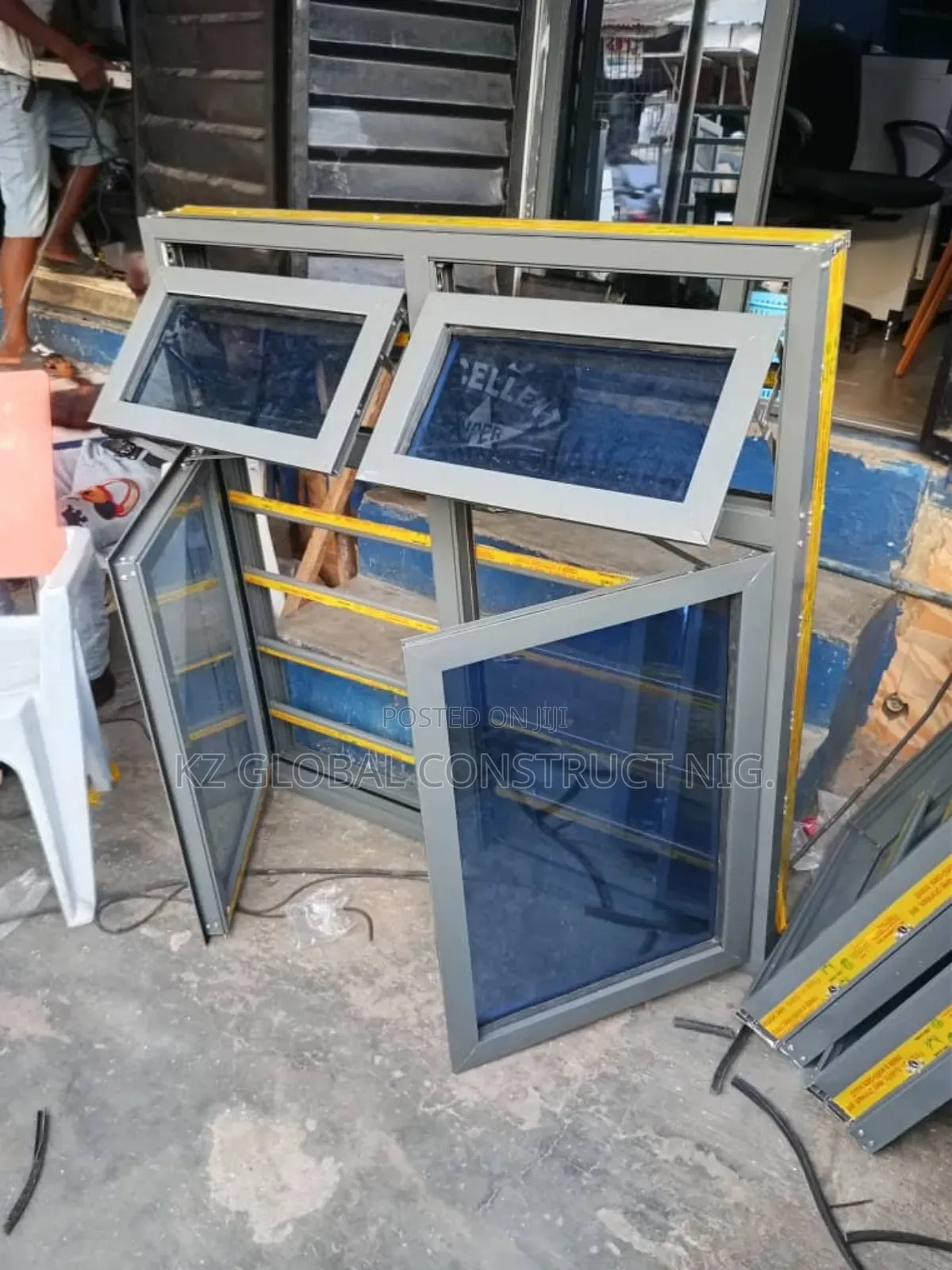 Casement Window With Upper Projected Opening