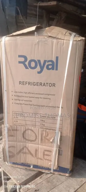Brand New Royal Refrigerator 105l