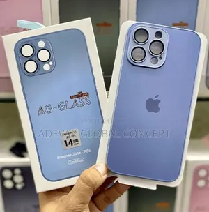 Ag Glass Back Cover Pouch for iPhone 14 Pro Max