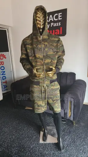 Zip Hoodie Broken Planet Military-Style Camouflage