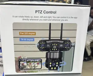 4g Solar PTZ Triple Lens Camera T30