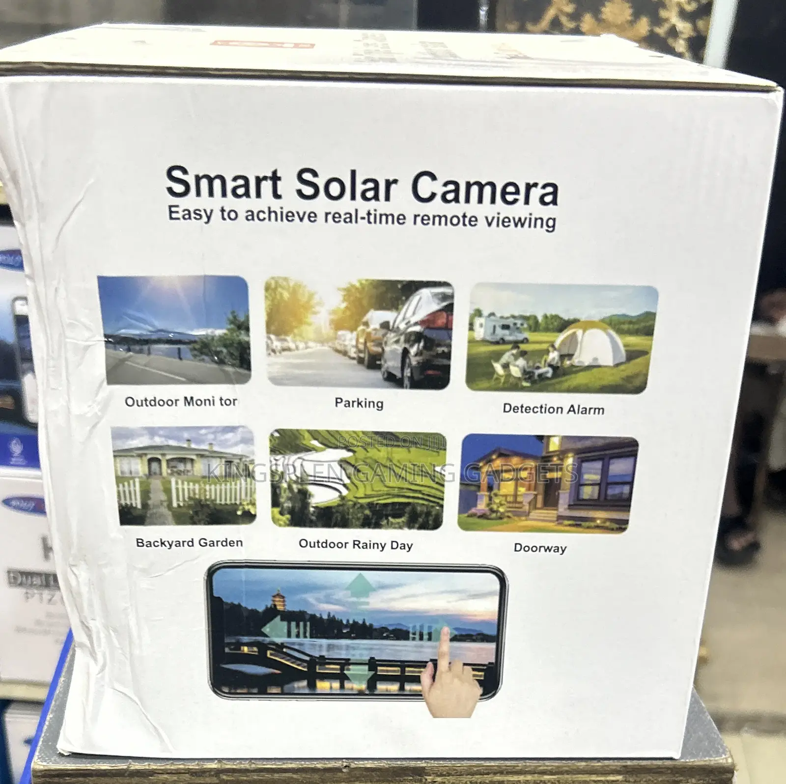 4g Solar PTZ Tripple Lens Camera