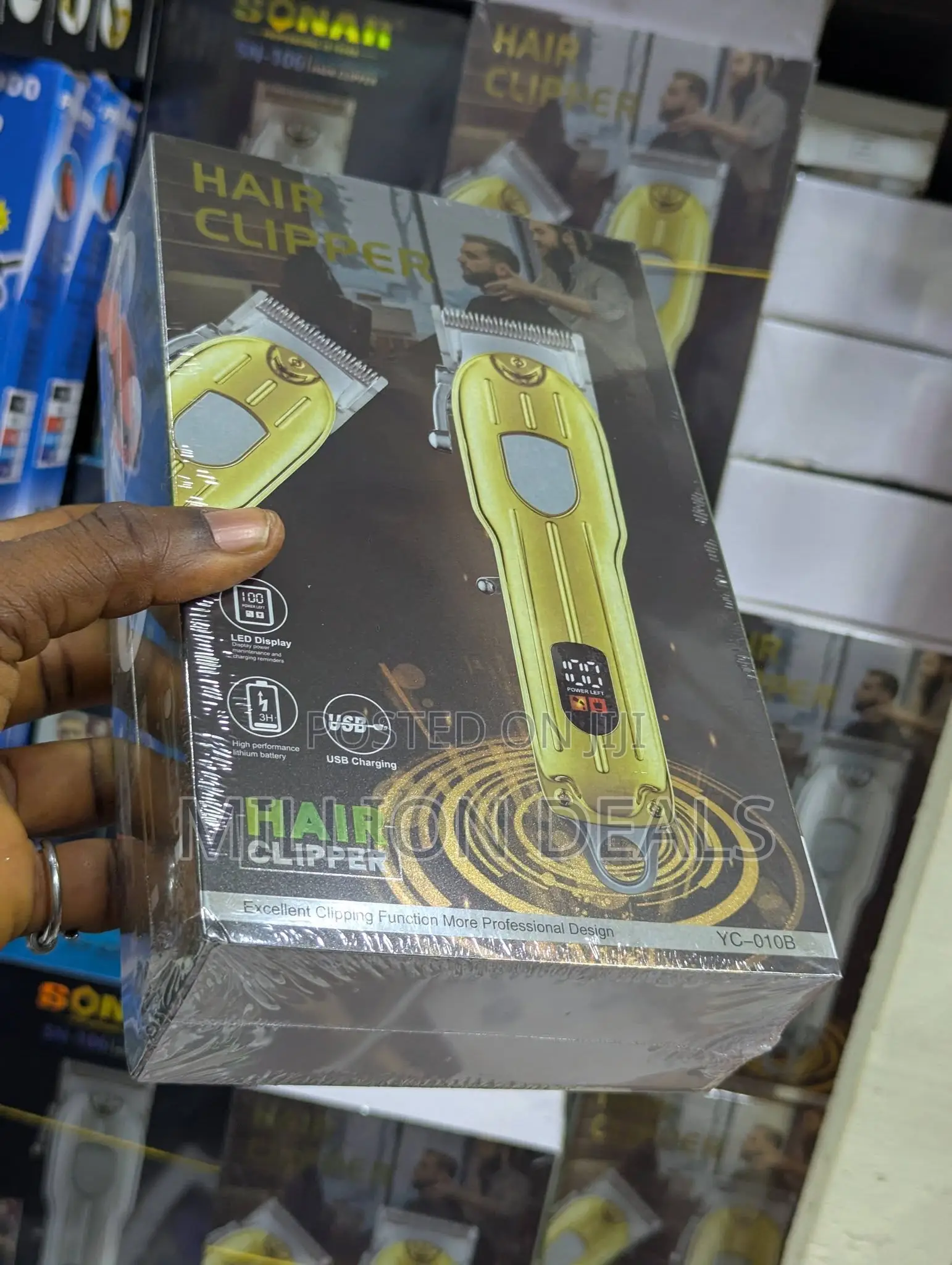 Portable Unique Rechargeable Clipper
