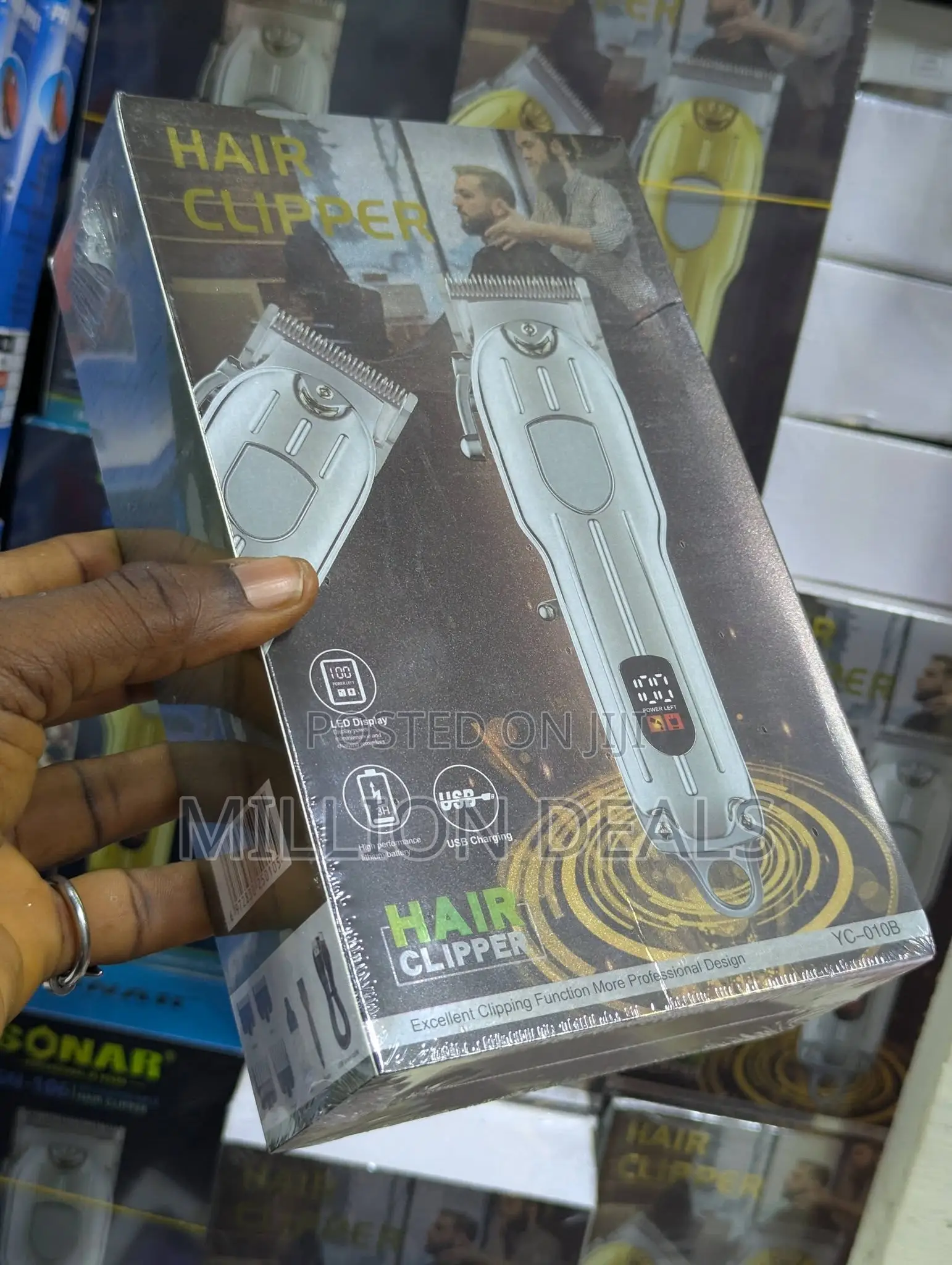 Portable Unique Rechargeable Clipper