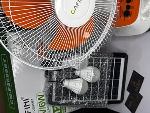 12 Inches Rechargeable Solar Table Fan